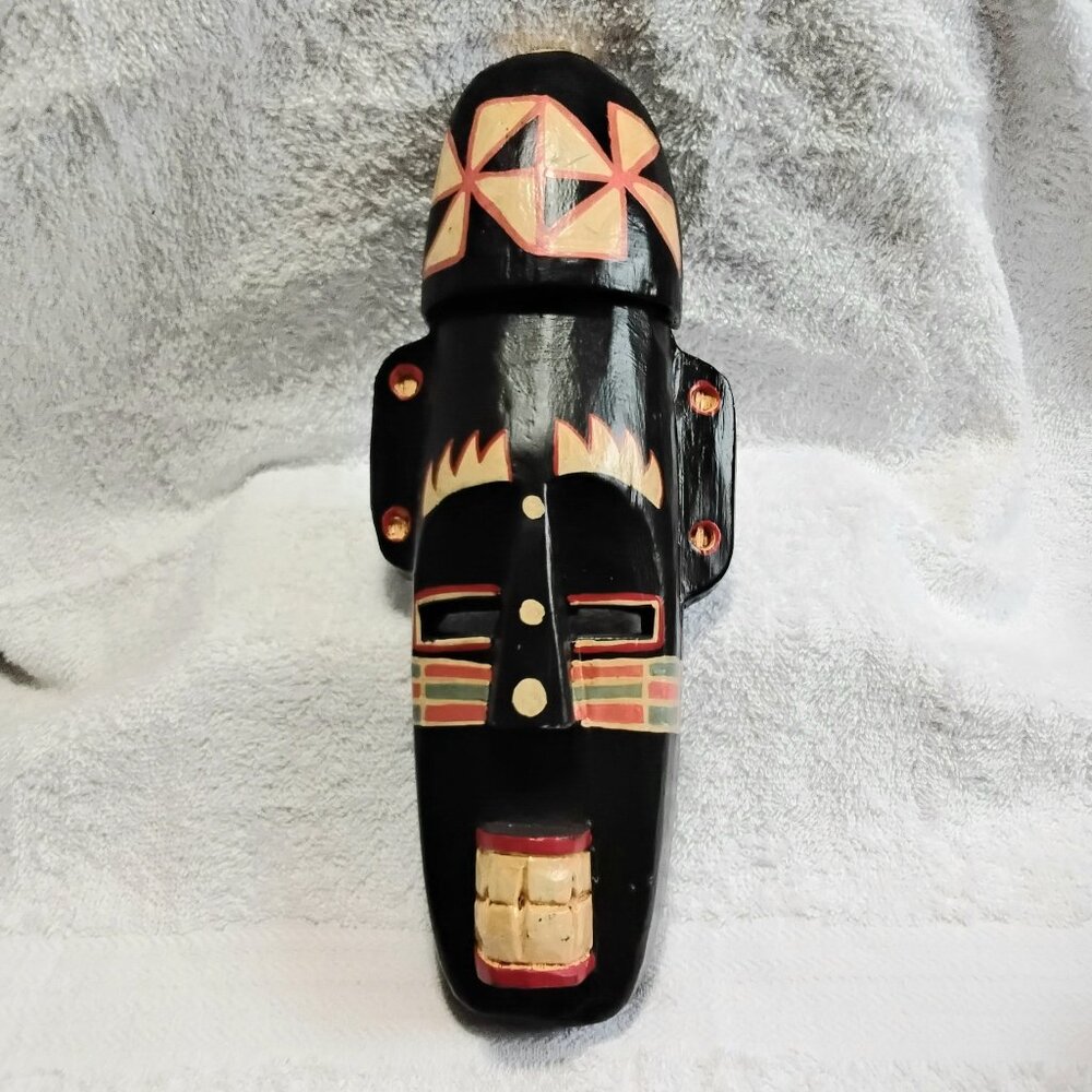 Vintage 13 3/8" Traditional African Tribal Wall Mask!!